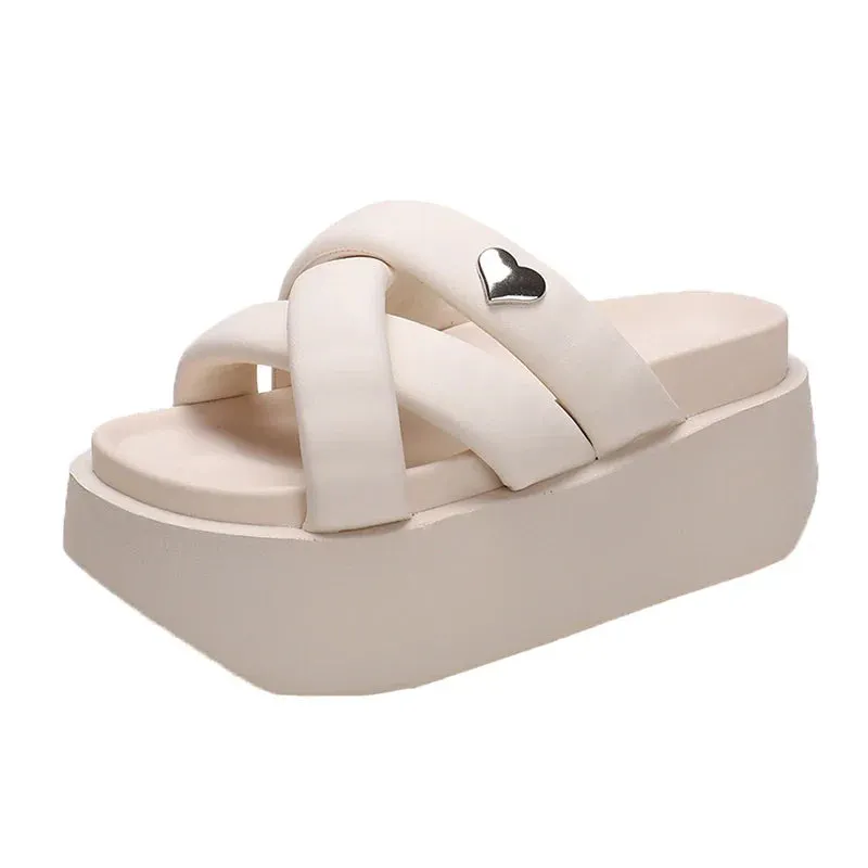 Wedge Sandals 8cm for Women Maxct