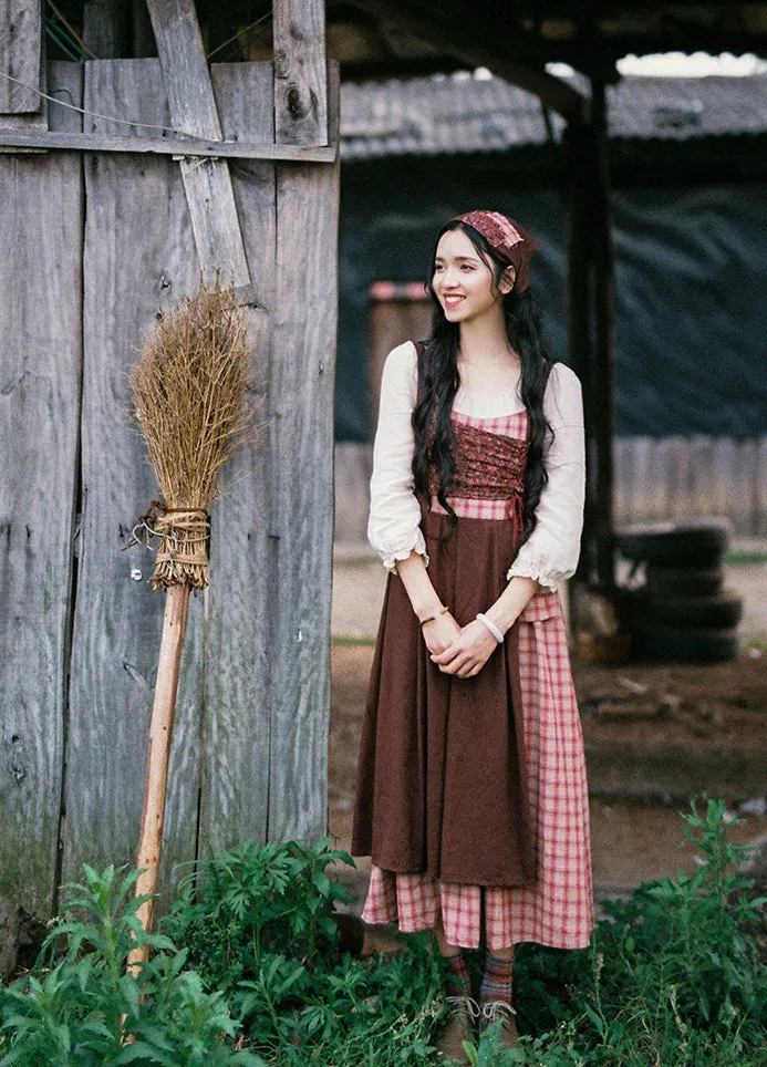 Patchwork Village Dress Maxct