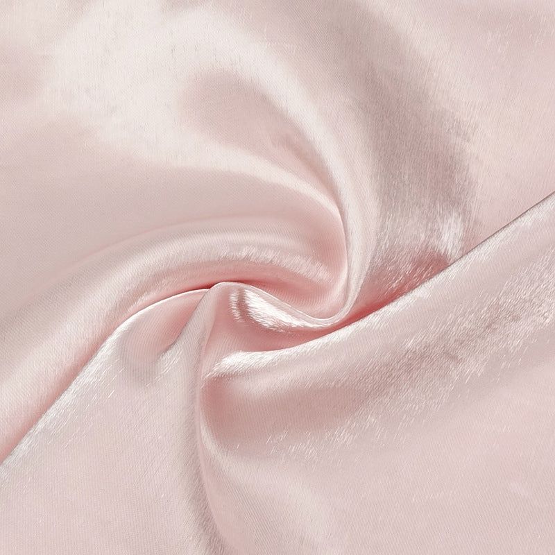 Smiley Puff Sleeve Satin Midi Dress Maxct