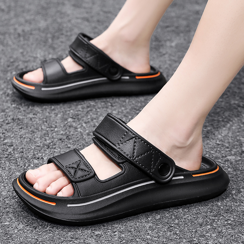 Summer Soft-Sole Platform Slides: Unisex Beach Sneaker Sandals - true deals club