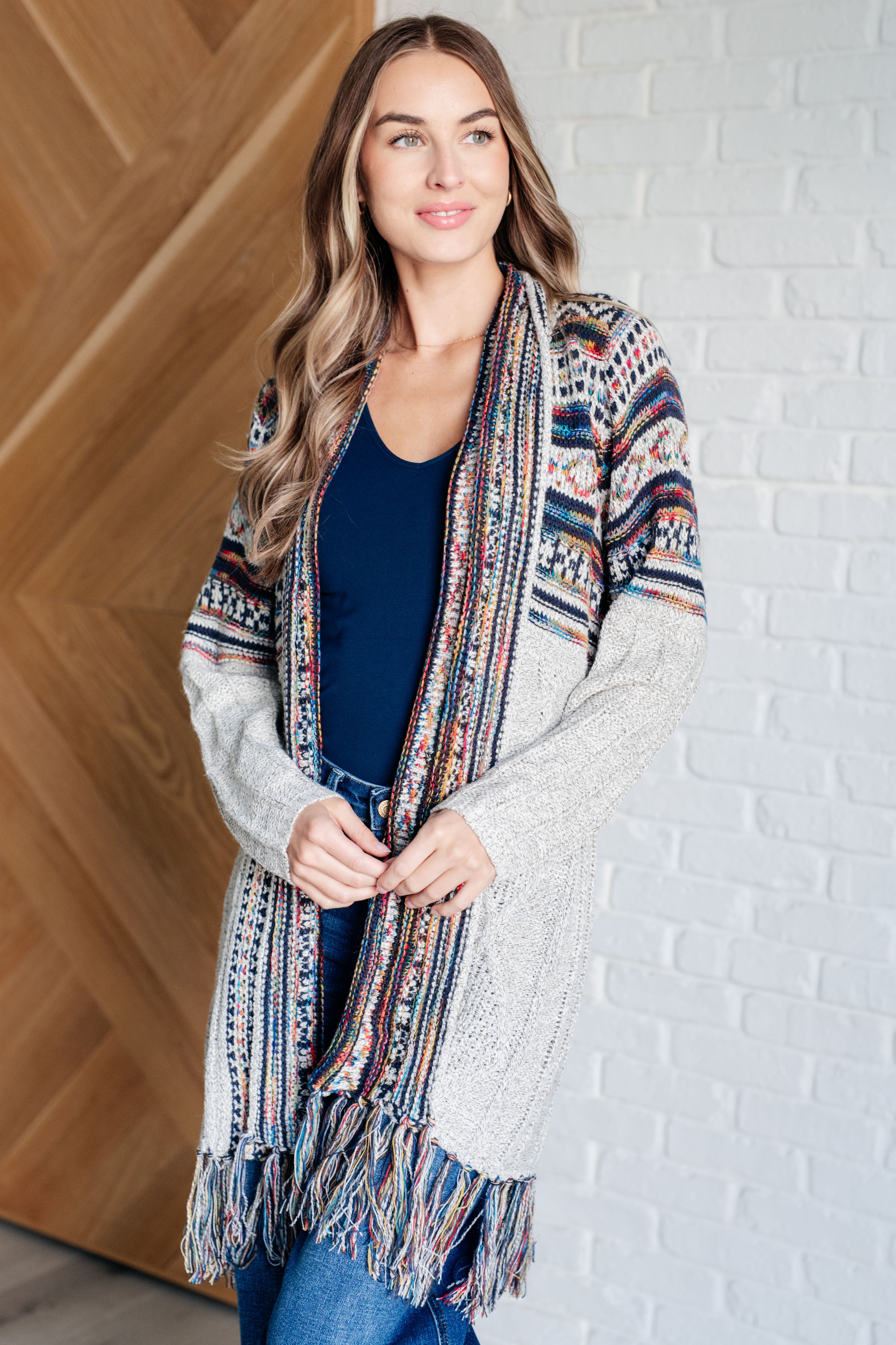 Maxct &Oh So Lucky Fringe Cardigan