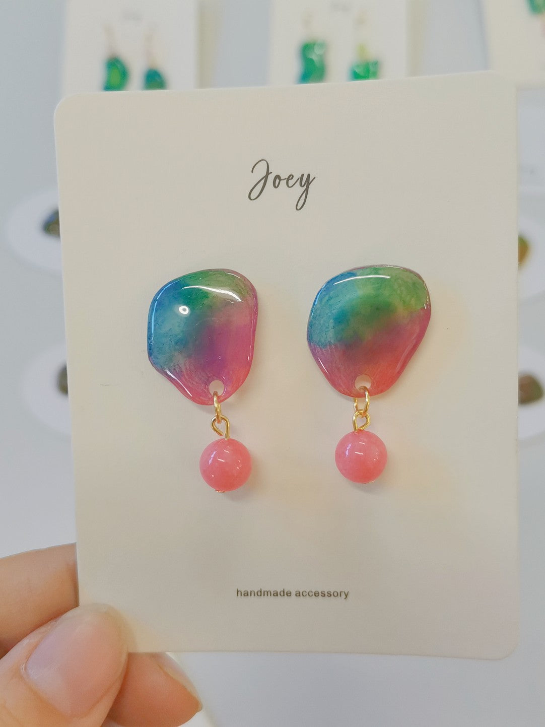 Forest Shrink Plastic Earrings