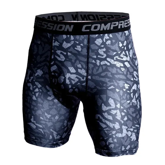 Camouflage Compression Shorts for Men Maxct