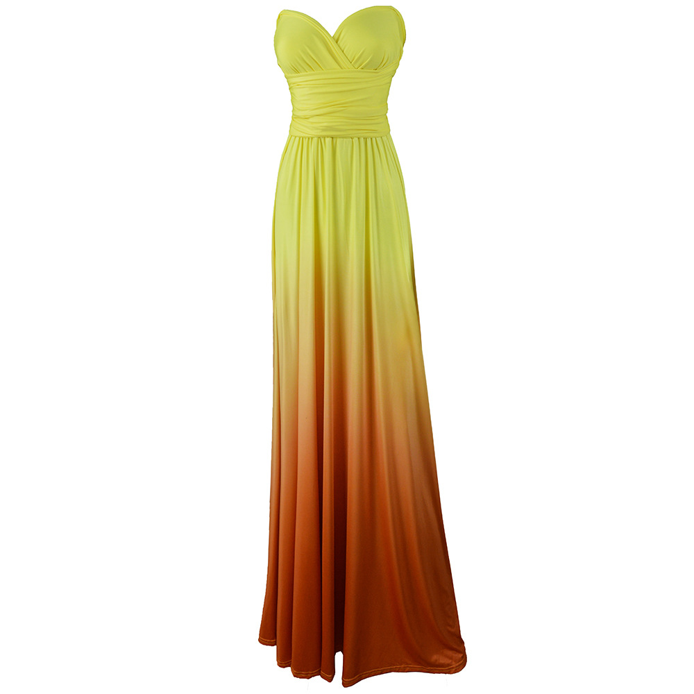 Maxct men costume ideas EBay Multi-Wear Cross Backless Sexy Lace-up Gradient Dress
