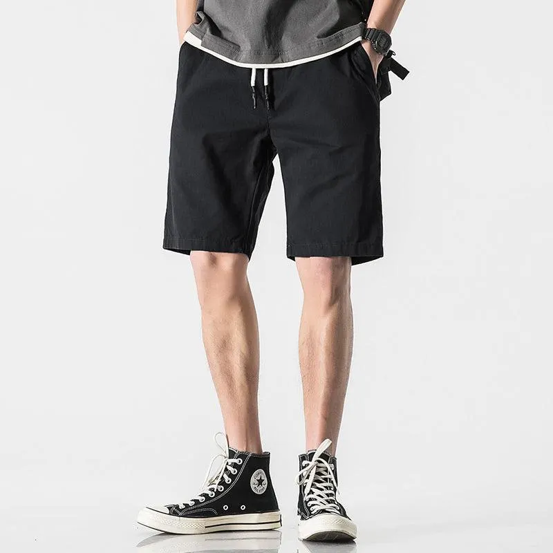 Maxct Matching Outfit (Striped T-Shirt and Elastic Shorts)