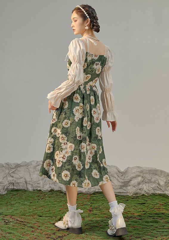 Daisy Cottage Midi Dress Maxct
