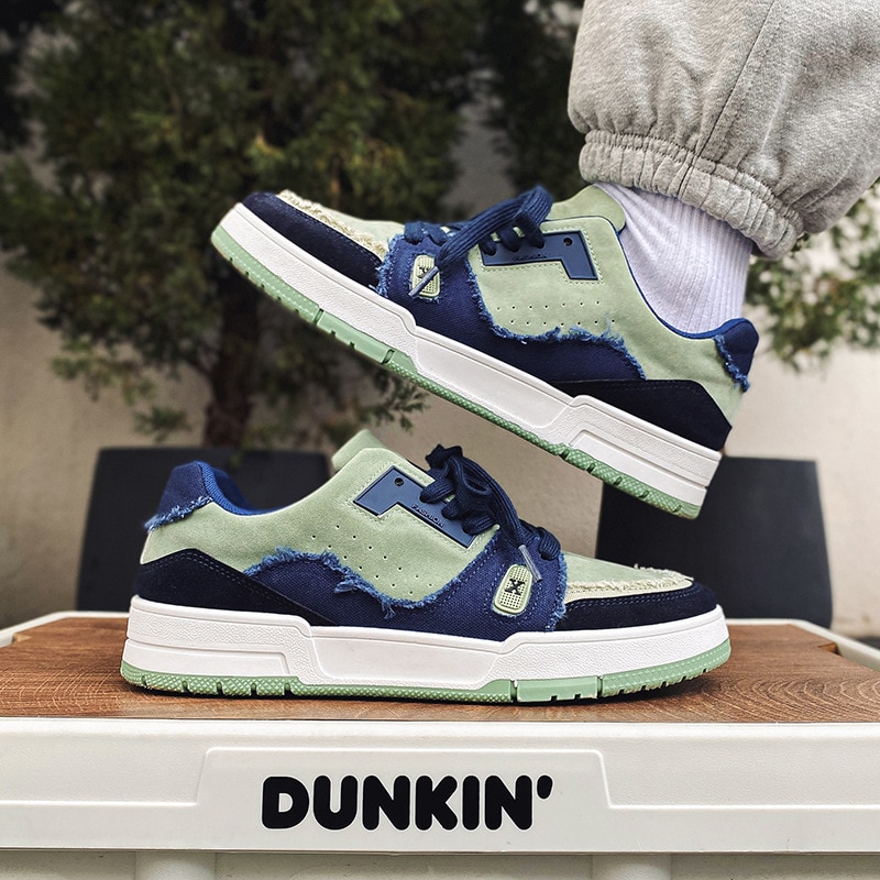 Classic Color-block Sneakers - true deals club