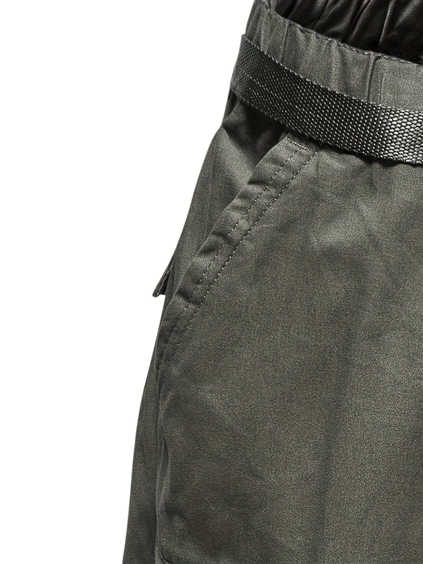 dunnmall Maxct Street Style Men's Casual Cargo Capris Jeans With Pocket, Men's Outfits