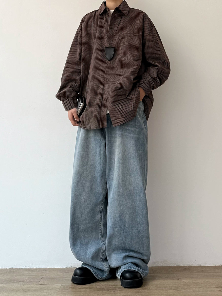 EVER Autumn Vintage Cotton Shirt Maxct - Image 3
