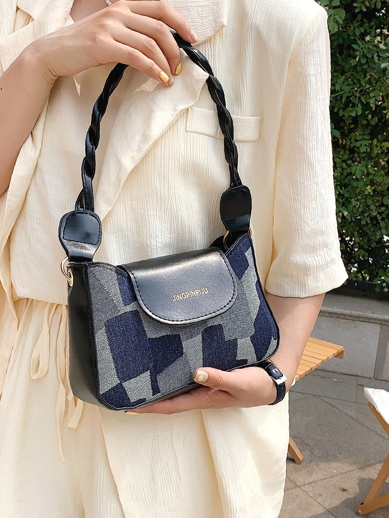 Bag For Love - Color Block Maxct Bag  - Women Maxct Bags