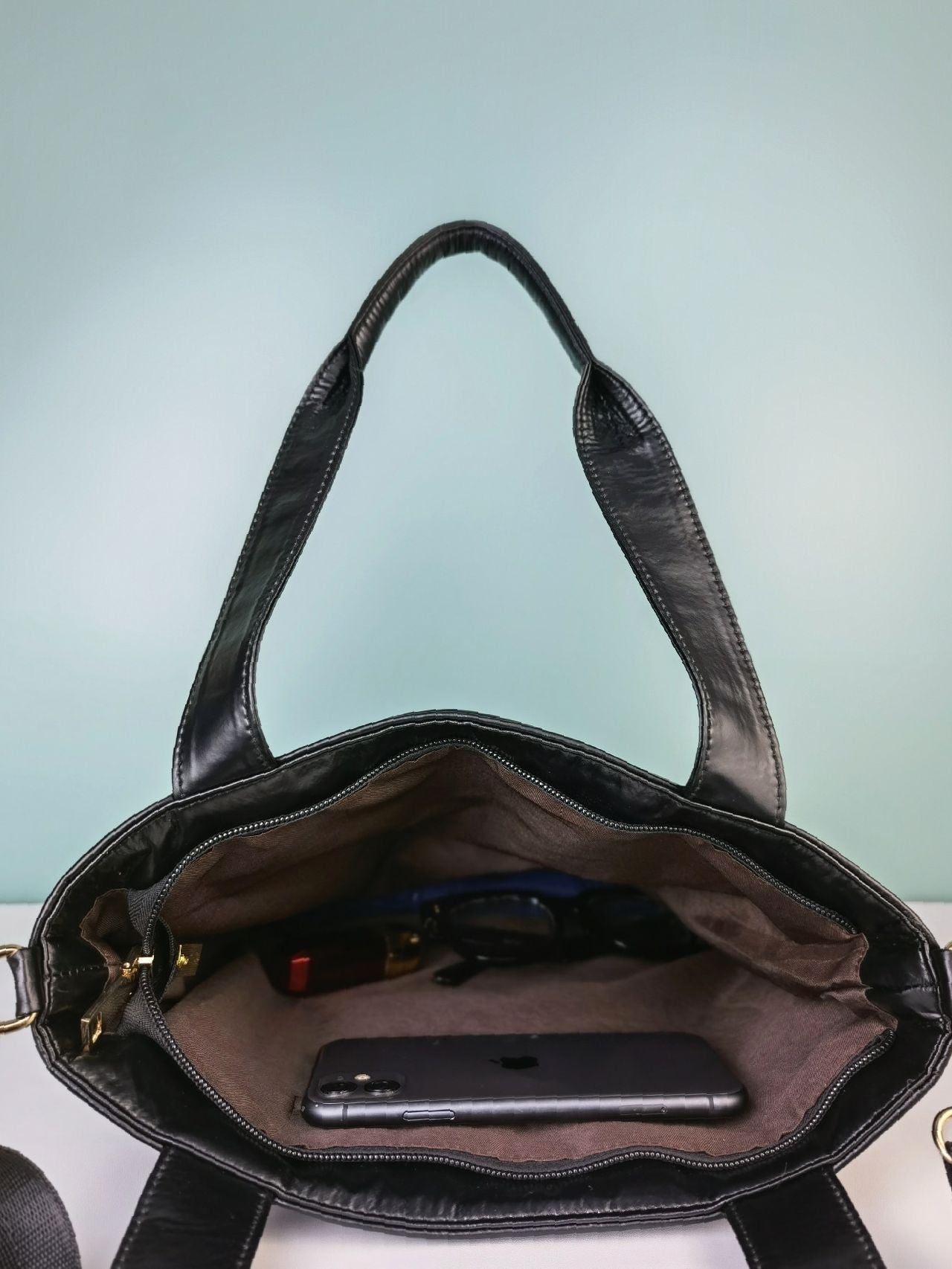 Maxct - Minimalist Ruched Tote Bag  - Women Tote Bags