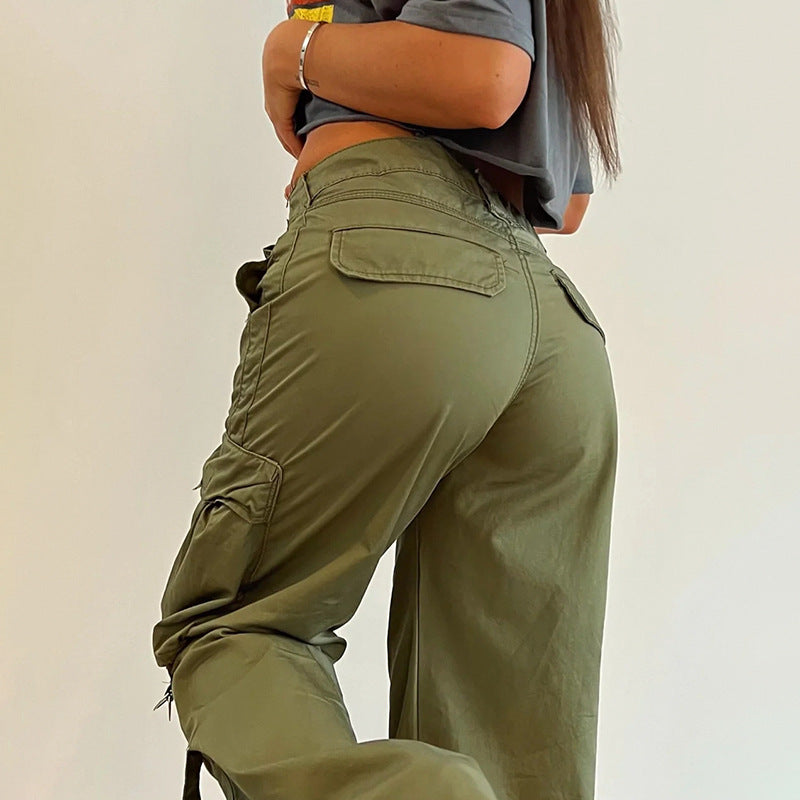 Washed Vintage Baggy Cargo Jeans Maxct