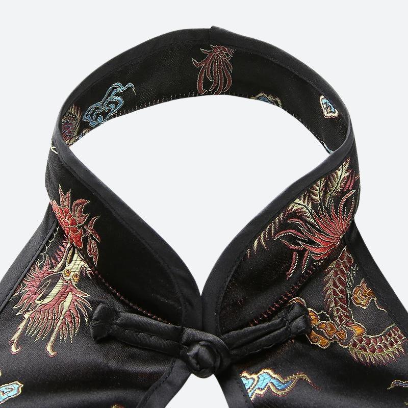 Maxct &Dragon Backless Crop Top