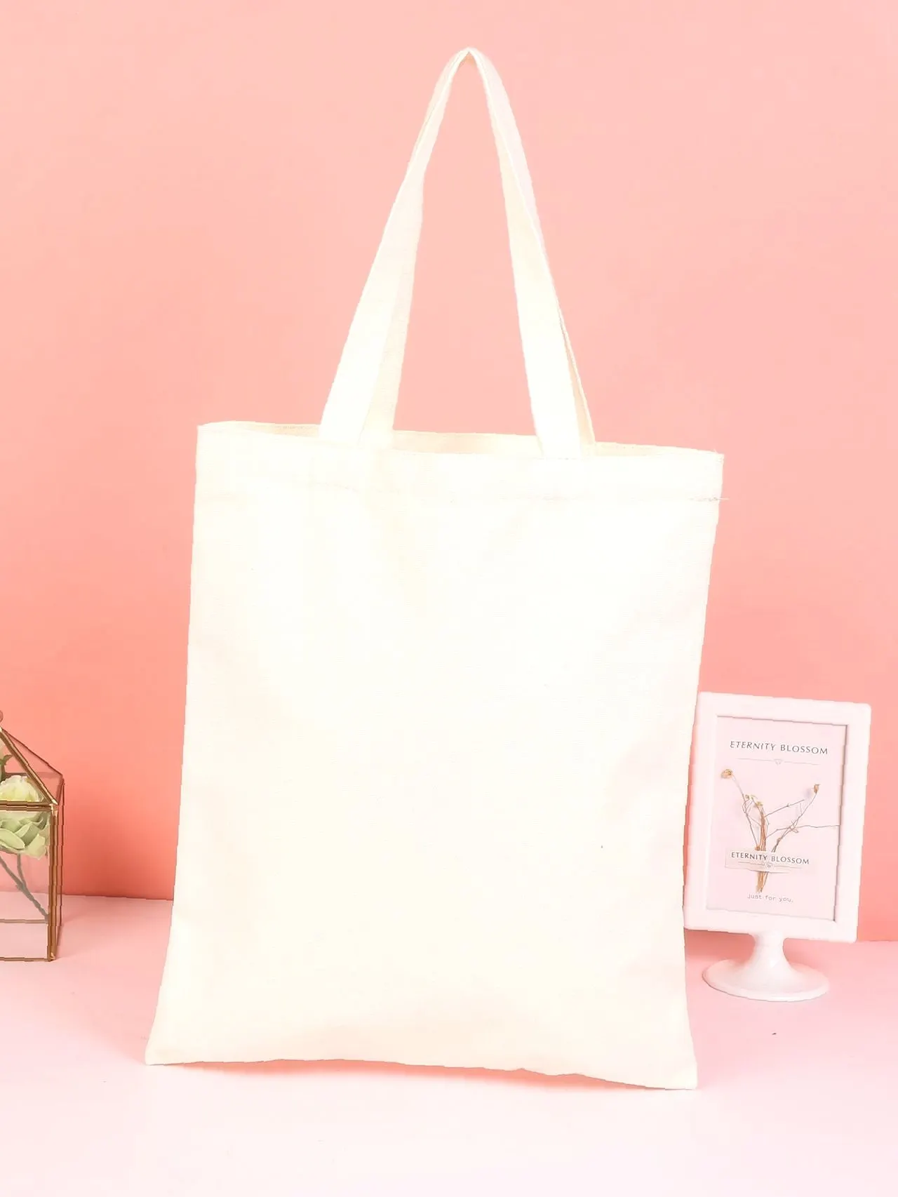 Maxct - Minimalist Canvas Shoulder Tote Bag  - Women Tote Bags