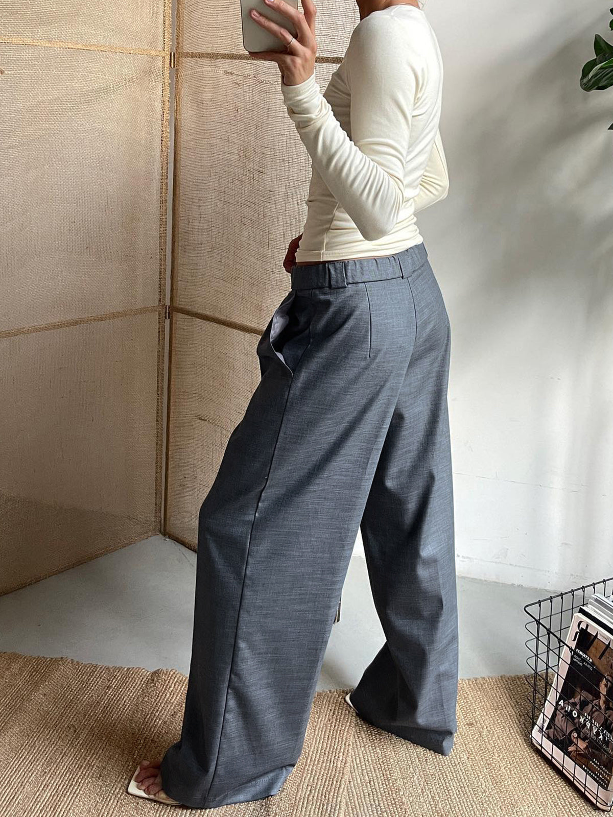 Maxct Oversized Wide Leg Pants