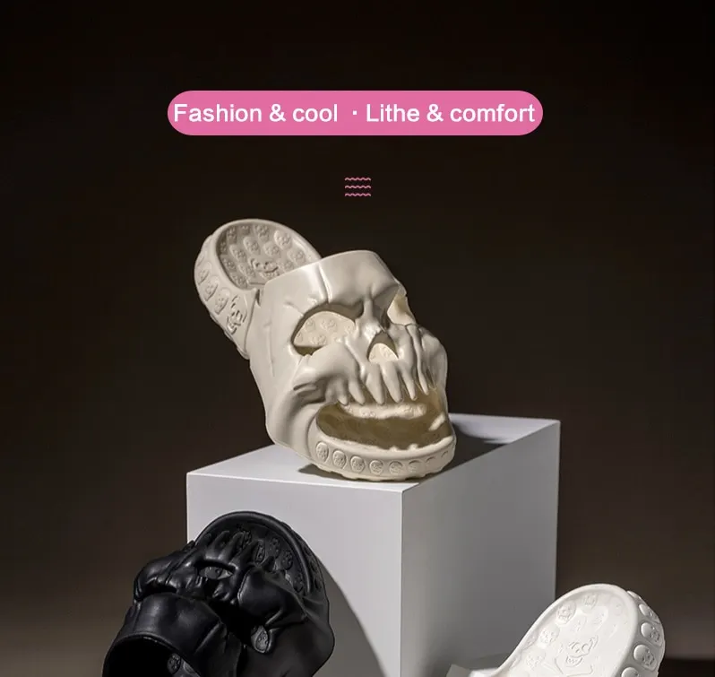 Unisex EVA Skull Sandals - true-deals-club