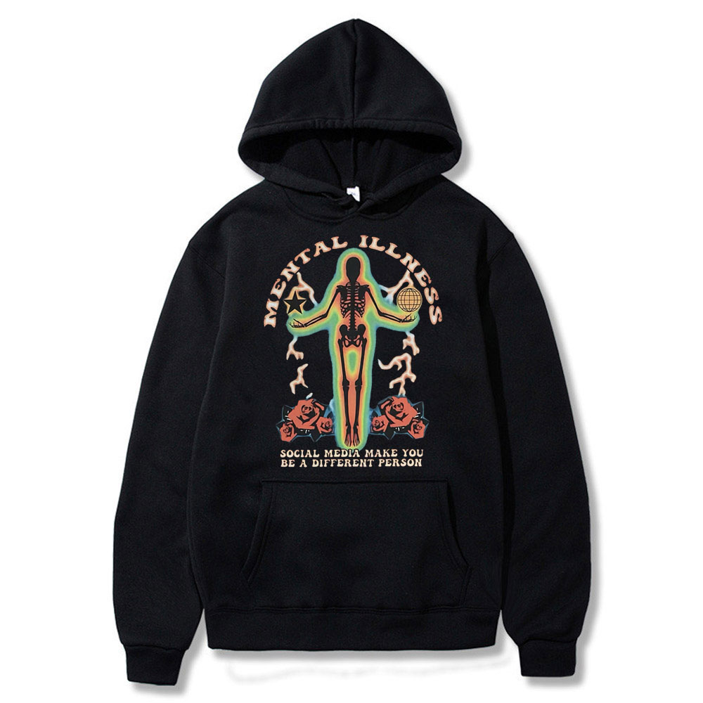 Unisex Thermal Graphic Print Hoodies
