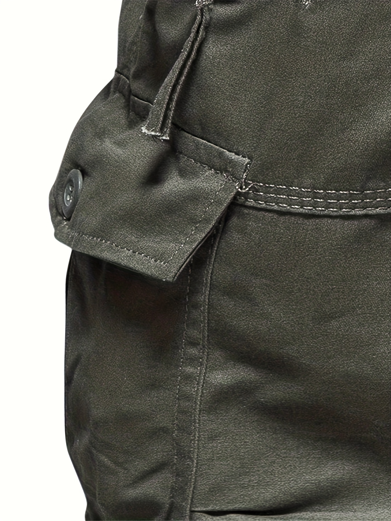 dunnmall Maxct Street Style Men's Casual Cargo Capris Jeans With Pocket, Men's Outfits