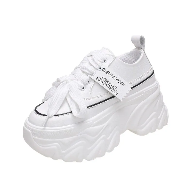 High Heel Chunky Platform Sneakers for Women Maxct