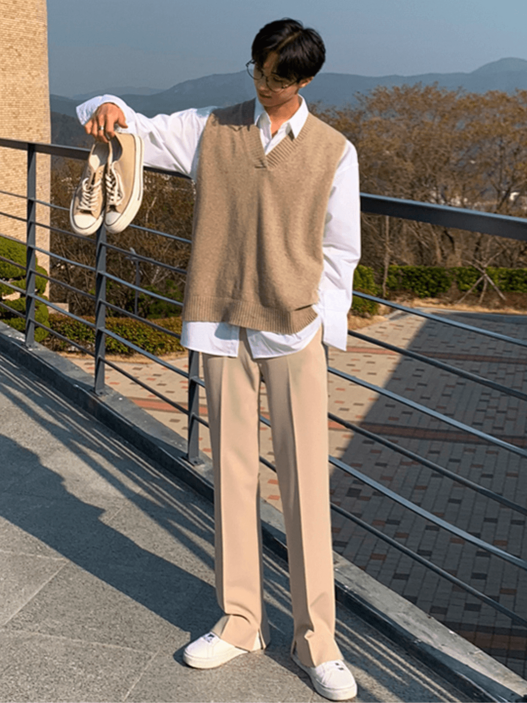 Maxct [Mrcyc] V-Neck Sweater Vest Na520