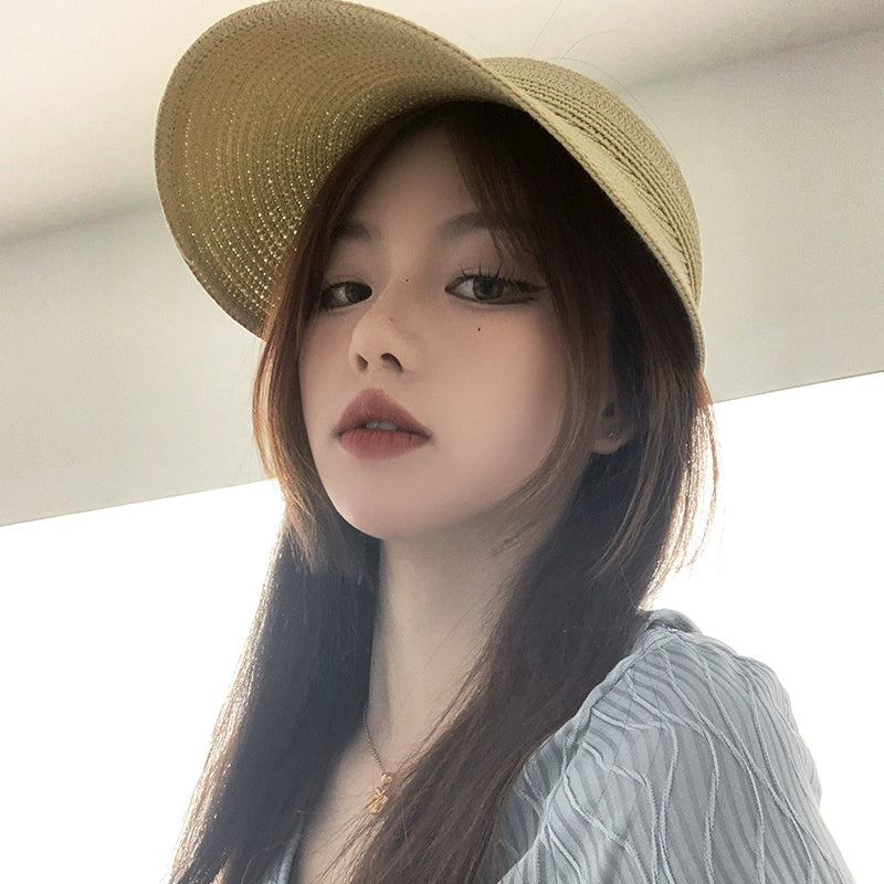 Maxct Summer Straw Woven Women's Foldable UV Protection Sun Hat