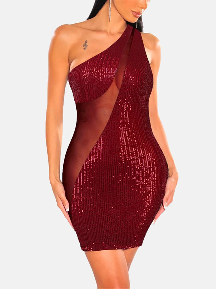 Sparkly Sequin Bodycon Dress Maxct