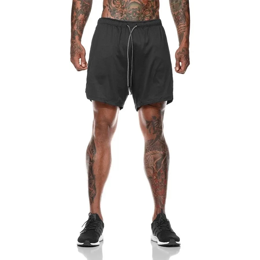 Men's 2-in-1 Double-Deck Sport Shorts Maxct - Image 6
