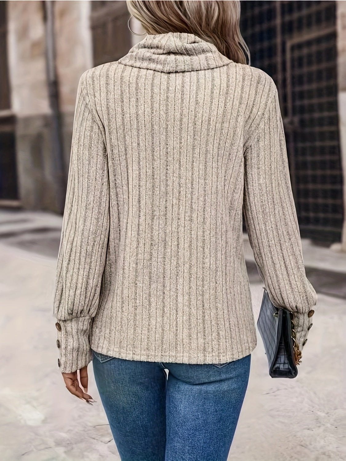 Maxct &Turtleneck Long Sleeve T-Shirt