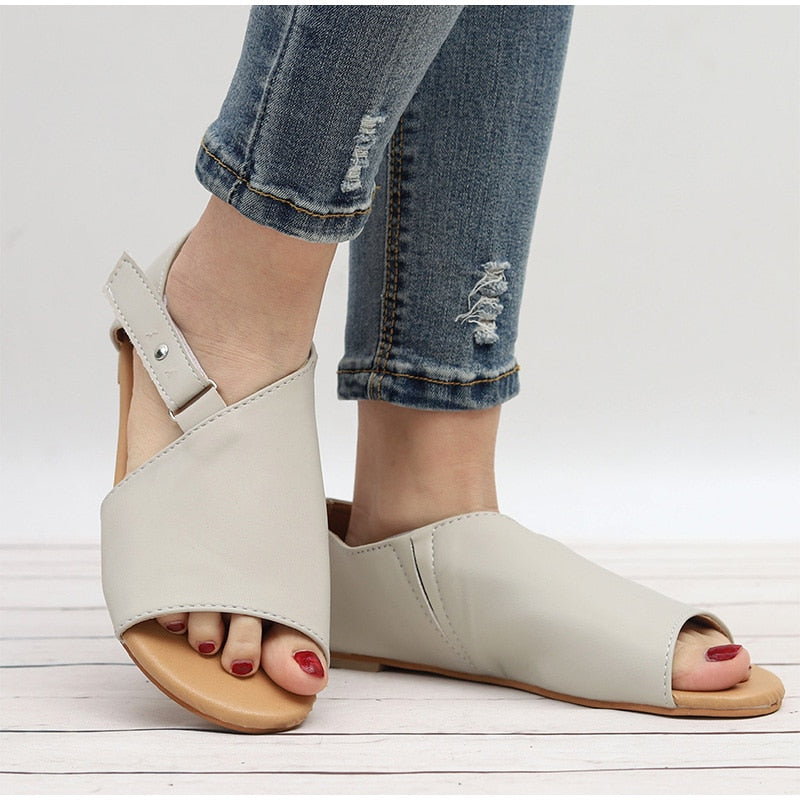 Casual Open Toe Flat Sandals Maxct
