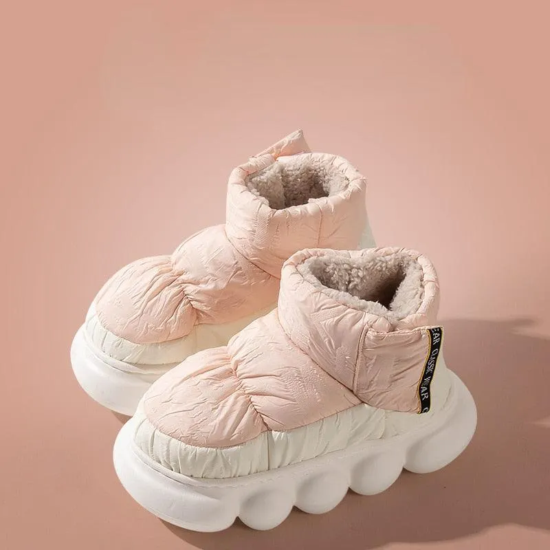 Chunky Ankle Winter Boots for Women Maxct