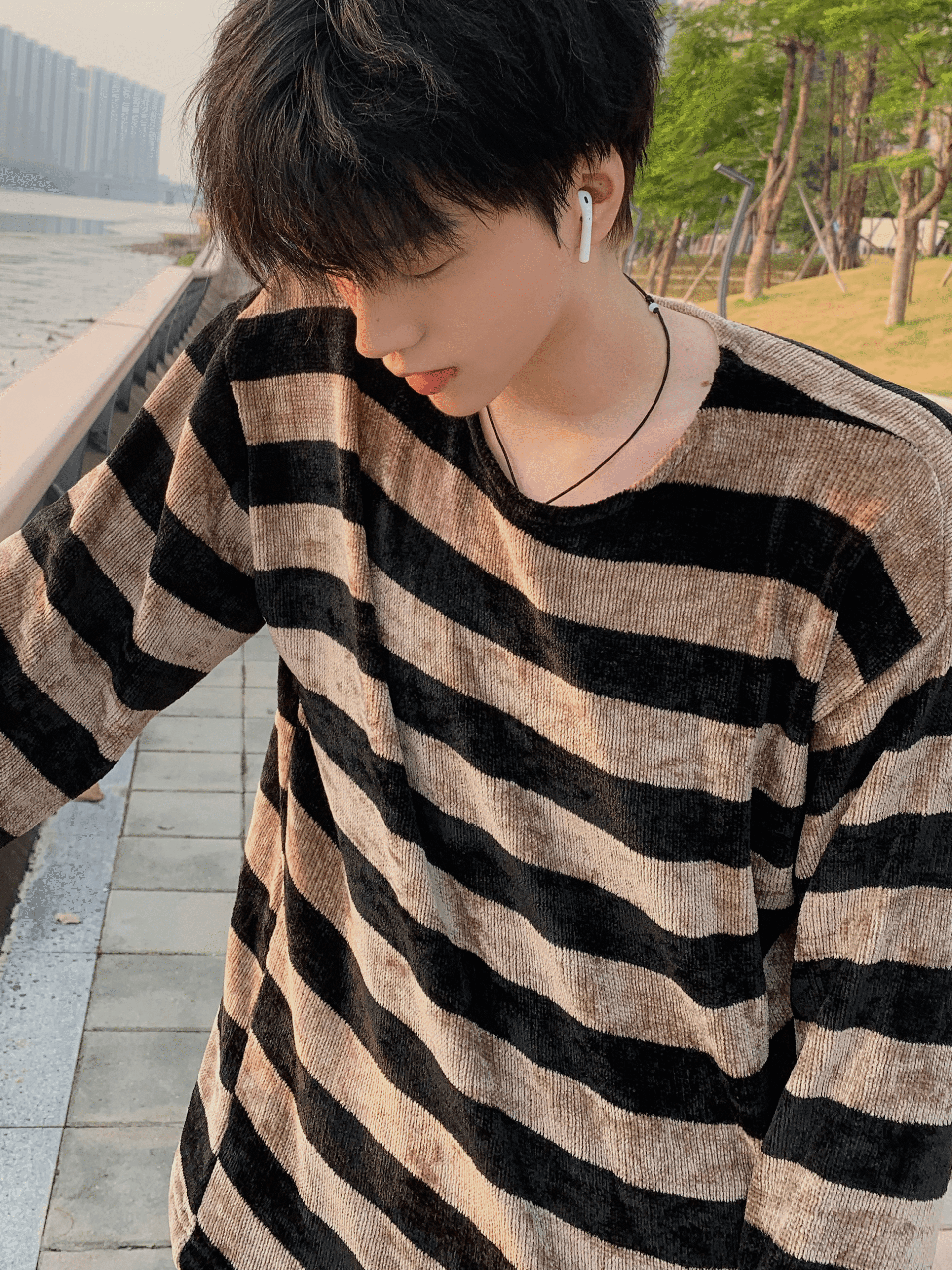 Maxct [01H Studios] Wool Design Sweater Na576