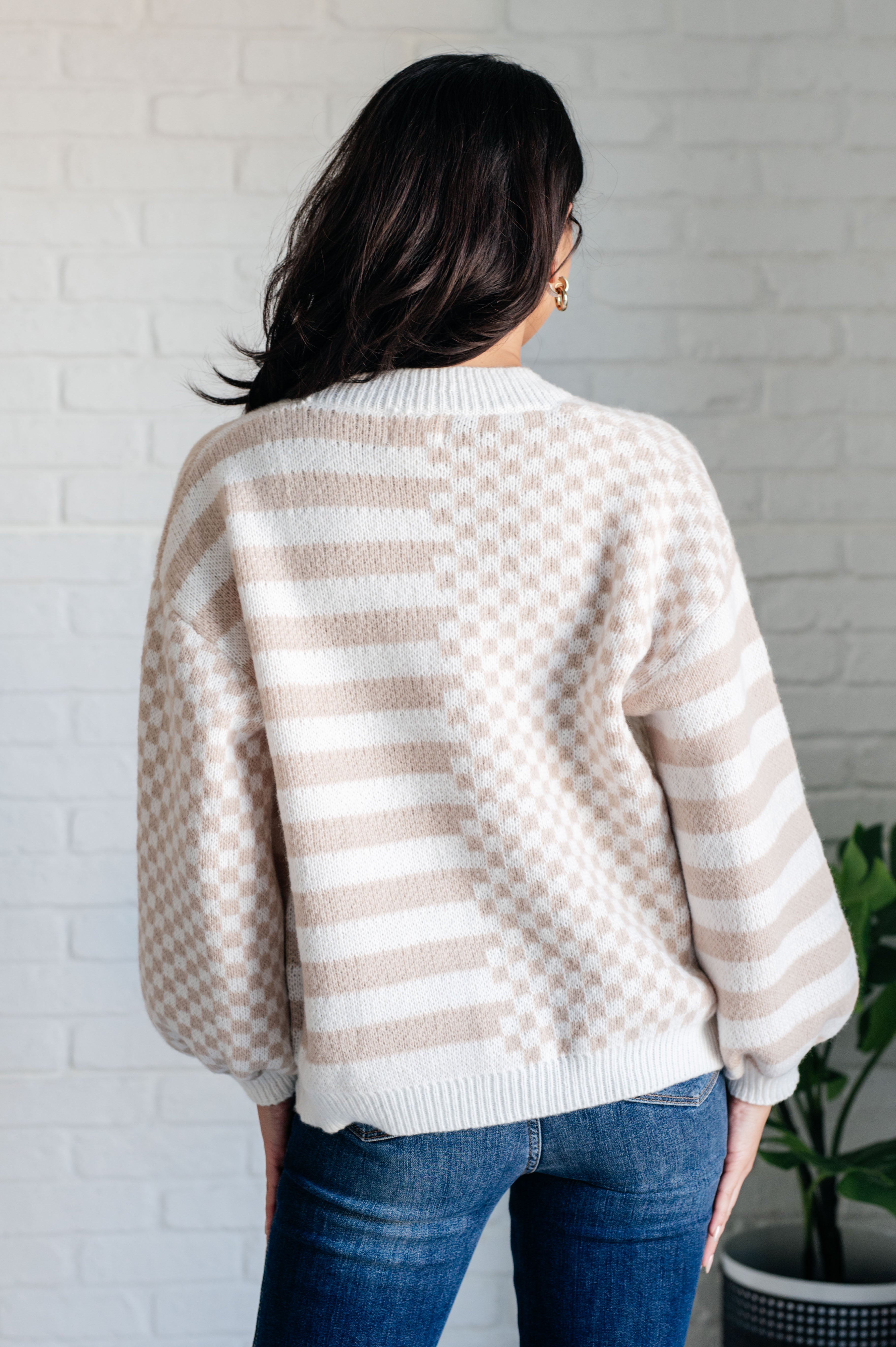 Maxct &Check That Line Cardigan