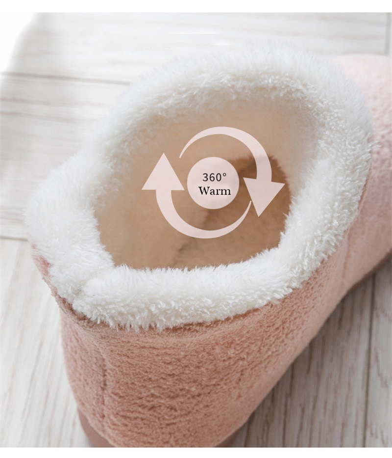 Winter Warm Slip on boots - true deals club