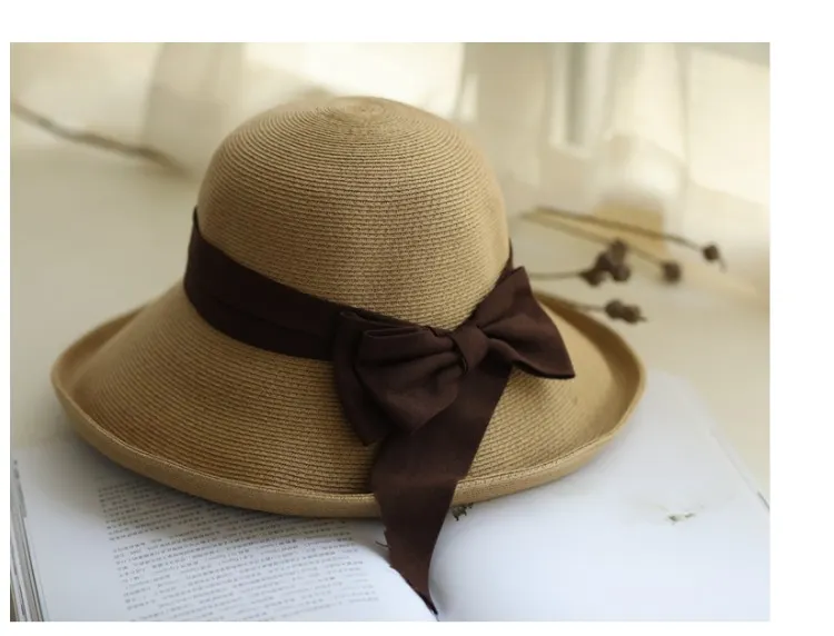 Straw Hat Artsy Travel Women's Anti-DDoS Foldable Hat