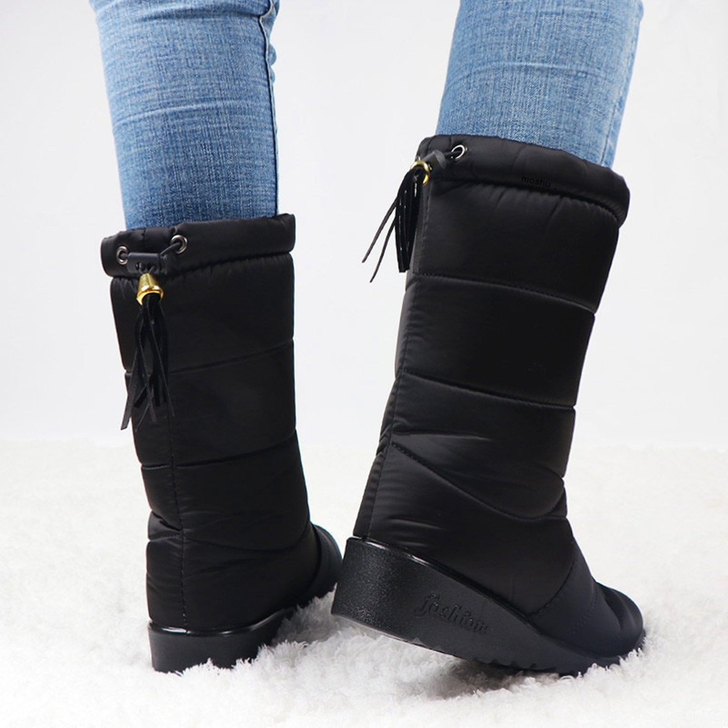 Waterproof Warm Fur Snow Boots Maxct