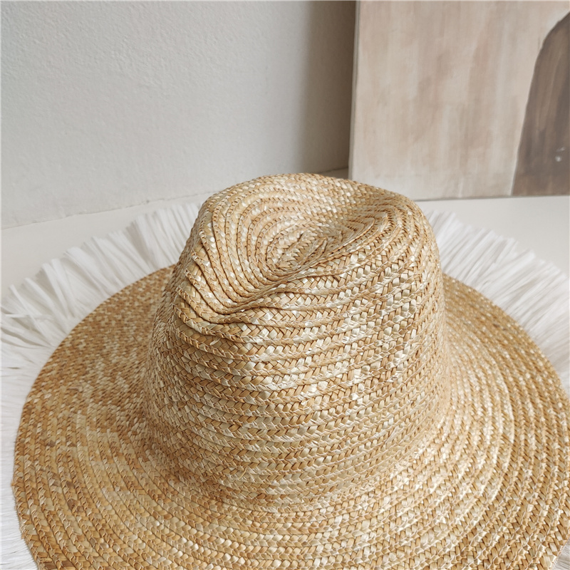 Sun Hat Fashion Wind Straw Women's Burrs Straw Hat