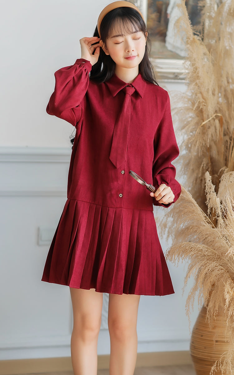 Prep School Vest & Dress Set Maxct