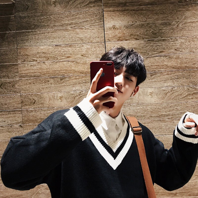 Maxct Kami No.7348 V Neck Sweater