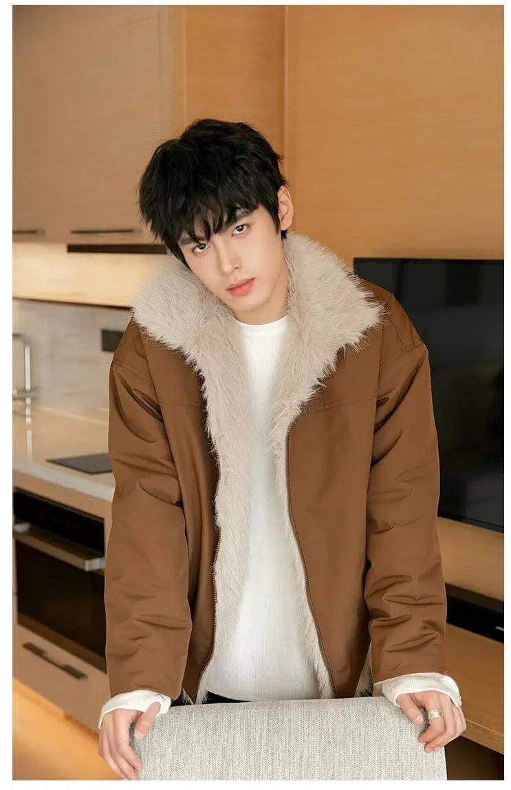 Maxct Doube-Side Faux Fur Coat