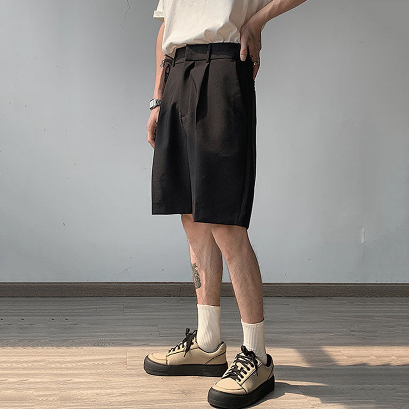 Maxct Five Points Casual Straight Shorts