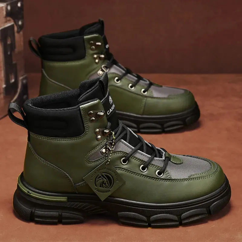 High-Top Platform Men's Martin Boots Maxct