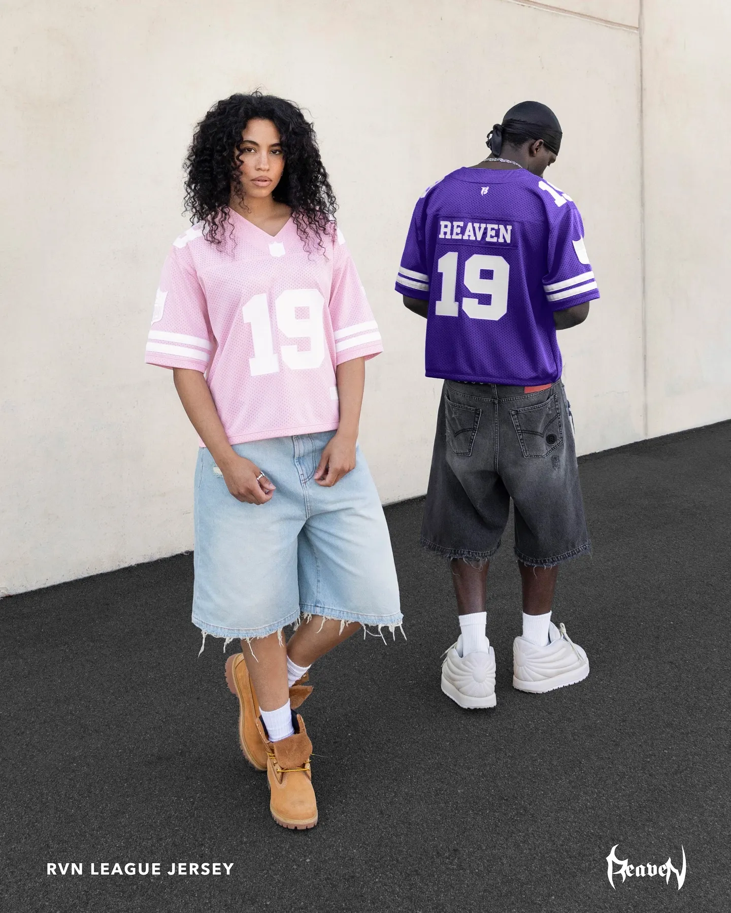 American fashion brand No.19 jersey letter oversized T-shirt women's Y2K streetwear fashion versatile loose V-neck shirt top