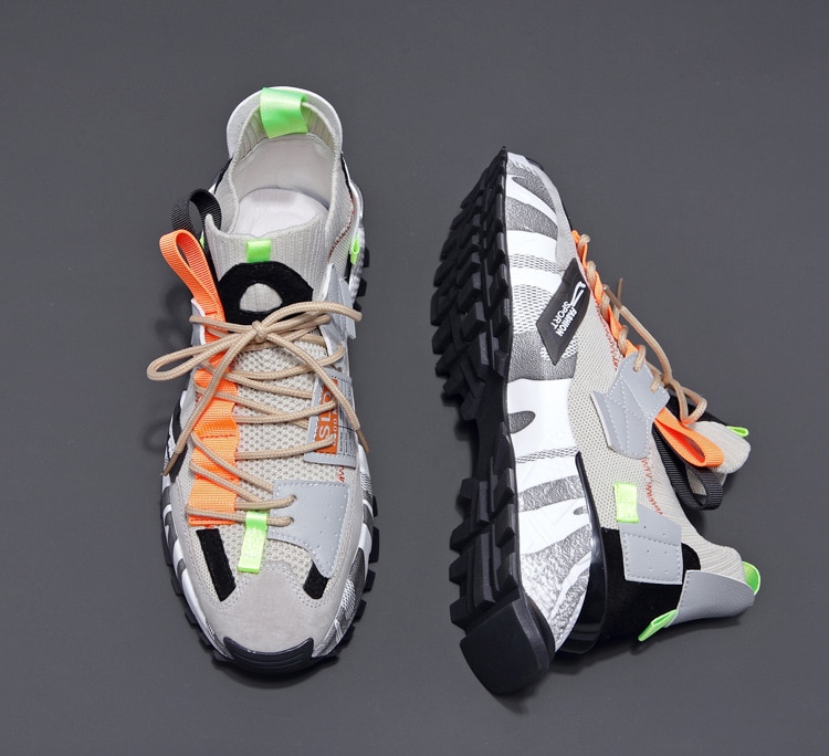 Breathable Lace-up Sneakers - true-deals-club