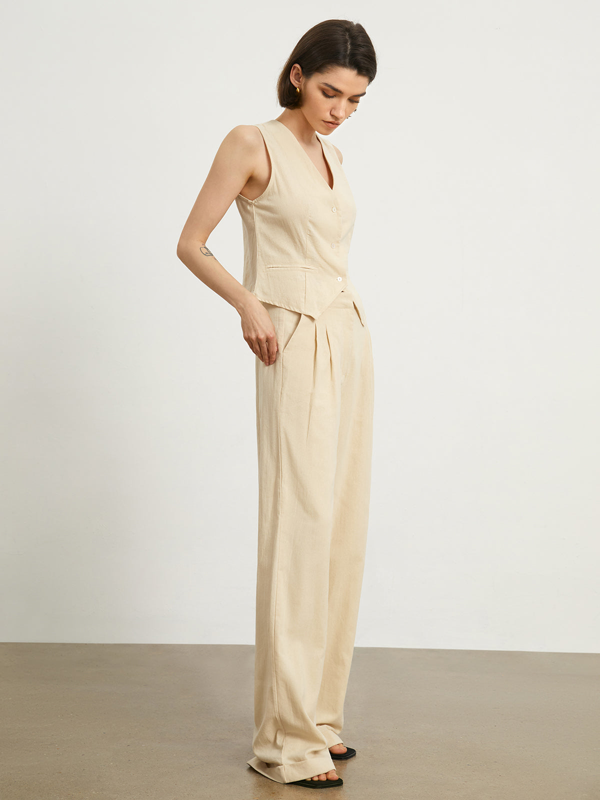 Maxct Effortless Linen Pants Set