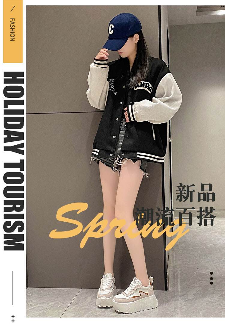 Thick Bottom Platform Sneakers for Women - true deals club