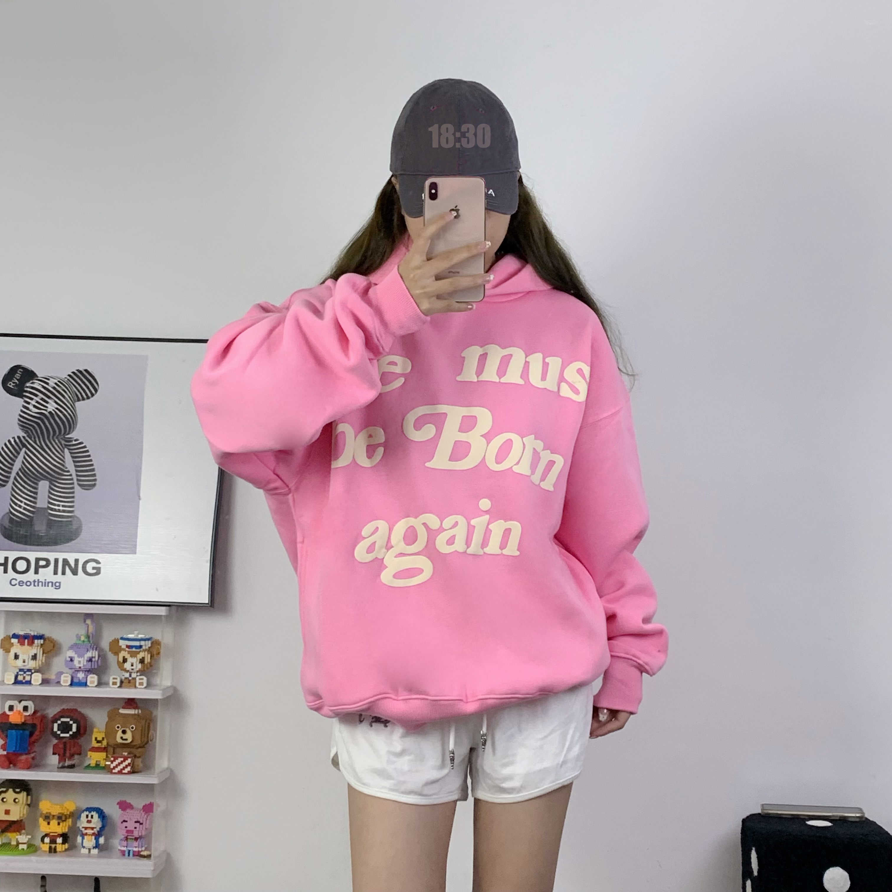 Kanye Hoodie - Ye Must Be Born Again Unisex Oversized