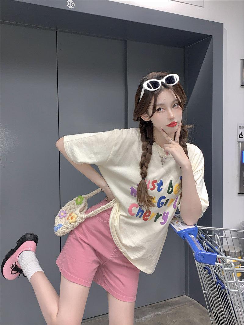 Maxct &Just Be My Girl Cherry Tee