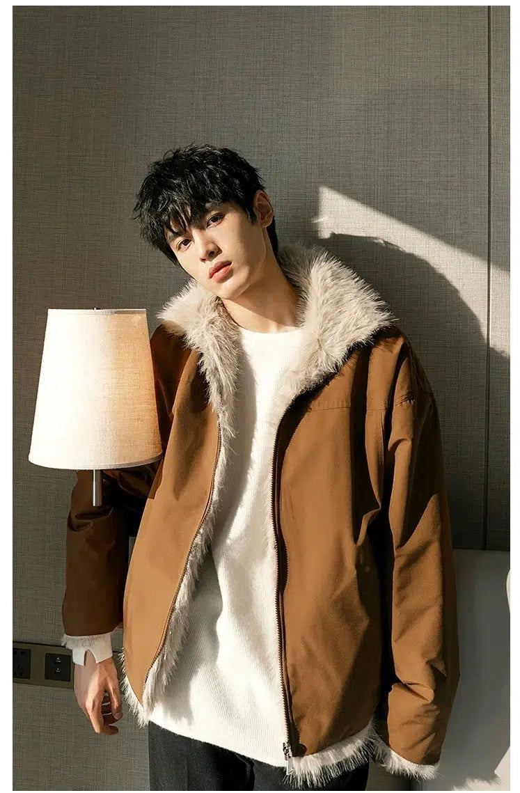 Maxct Doube-Side Faux Fur Coat