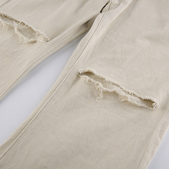 Portrait Mode Flare Jeans Maxct