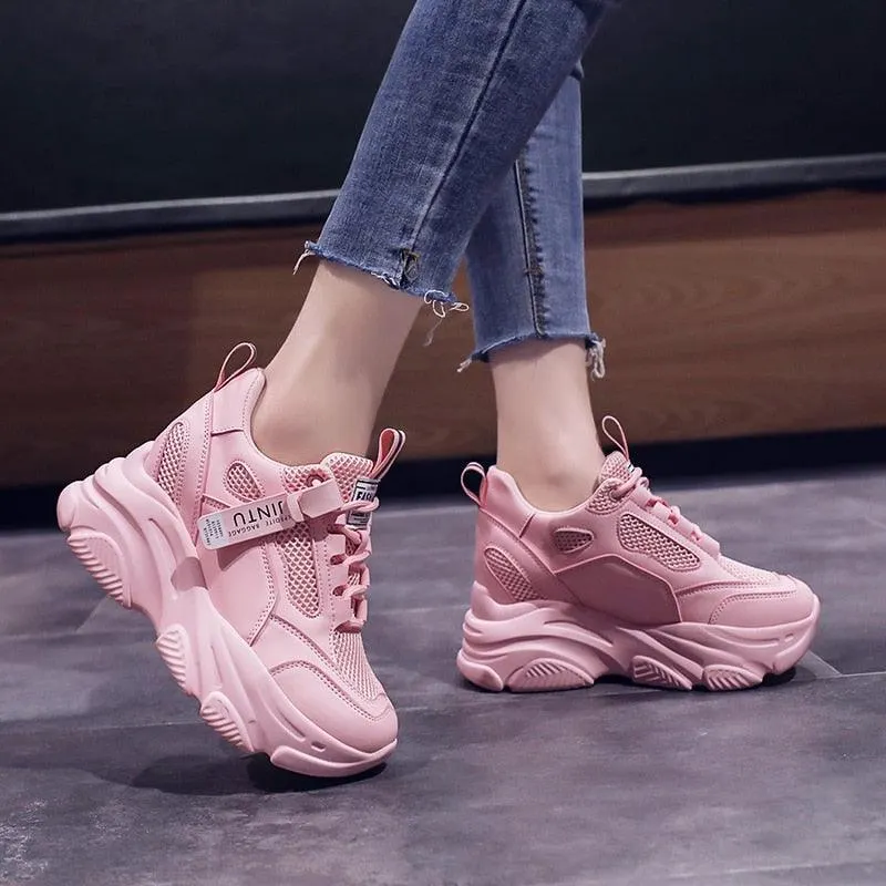 Wedge Platform Chunky Sneakers for Women Maxct